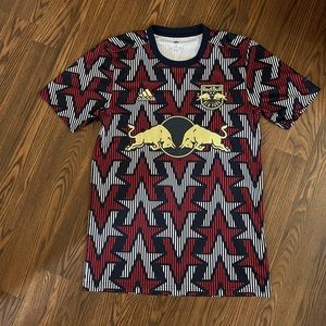 New York Red Bulls pre-match kit